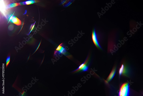 light prism effect overlay