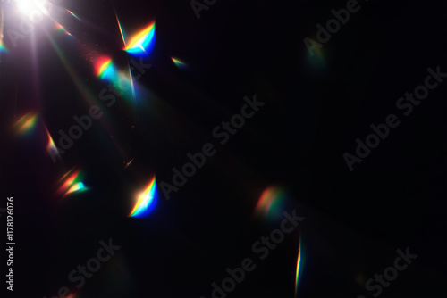 light prism effect overlay