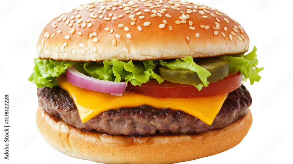 hamburger isolated on white , transparent , png hamburger isolated on white , transparent , png