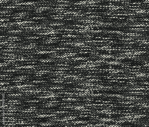 Seamless realistic wool knit sweater fabric background repeating texture