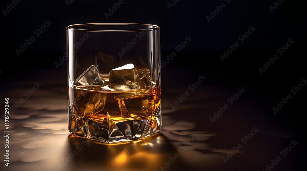 Stylish Beverage Collection: Beer, Wine, and Whiskey in Modern Bar Illustrations Stylish Beverage Collection: Beer, Wine, and Whiskey in Modern Bar Illustrations