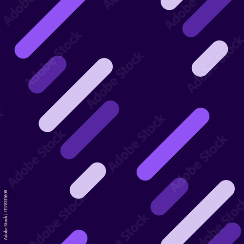 Abstract diagonal lines in shades of purple and lavender on a dark background. Modern, minimalist design ideal for presentations, websites, or social media.