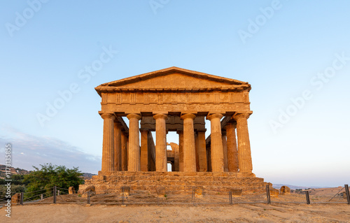 Valley of the Temples in Agrigento, Sicily photo