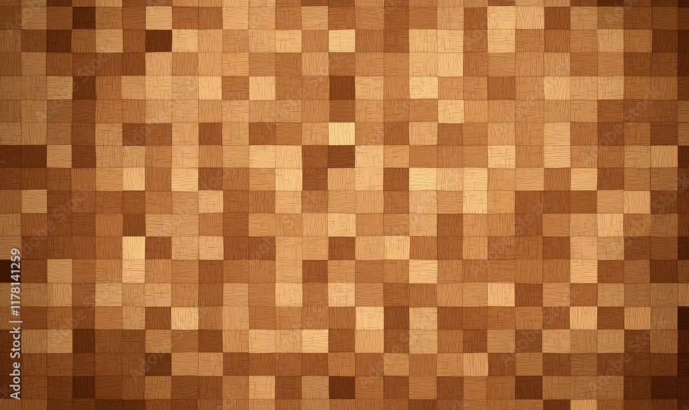 Brown pixelated background for tech, design, or abstract projects.