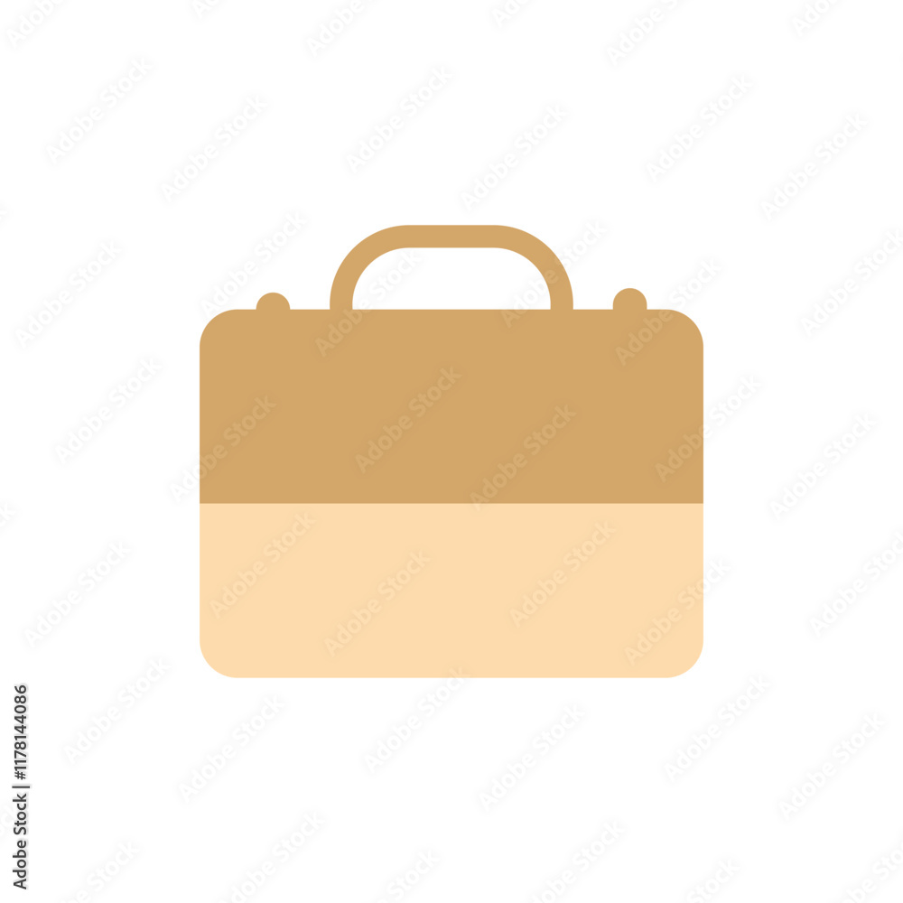Briefcase icon isolated on white background for your web. Briefcase logo concept. Suitcase symbol. suitcase icons with various shapes. Brown briefcase icon element design Briefcase icon isolated on white background for your web. Briefcase logo concept. Suitcase symbol. suitcase icons with various shapes. Brown briefcase icon element design