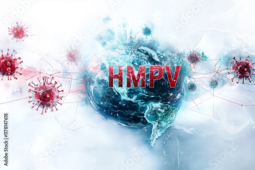 Global virus and disease spread, HMPV 
Human metapneumovirus photo