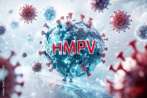 Global virus and disease spread, HMPV 
Human metapneumovirus photo