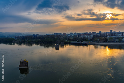 Landscape from Petrovaradin Fortress photo