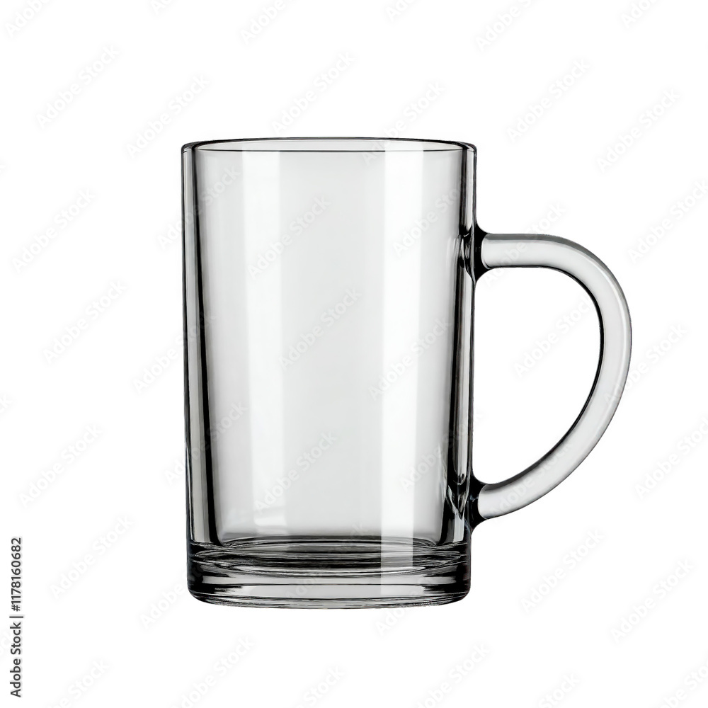 Glass cup isolated on transparent background Glass cup isolated on transparent background