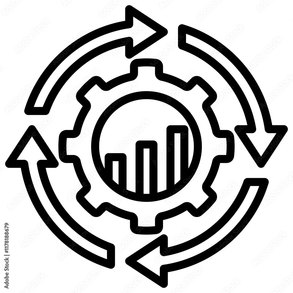 Customer Assessment Symple Concept Line Icon Customer Assessment Symple Concept Line Icon