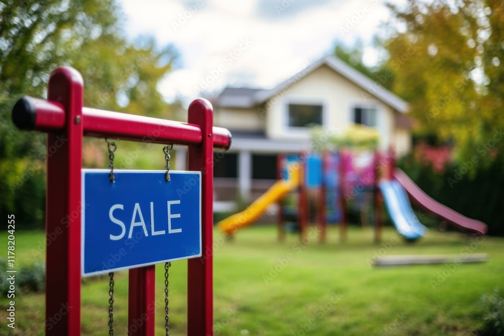 Charming family home for sale with playground in backyard, ideal for children and outdoor living Charming family home for sale with playground in backyard, ideal for children and outdoor living