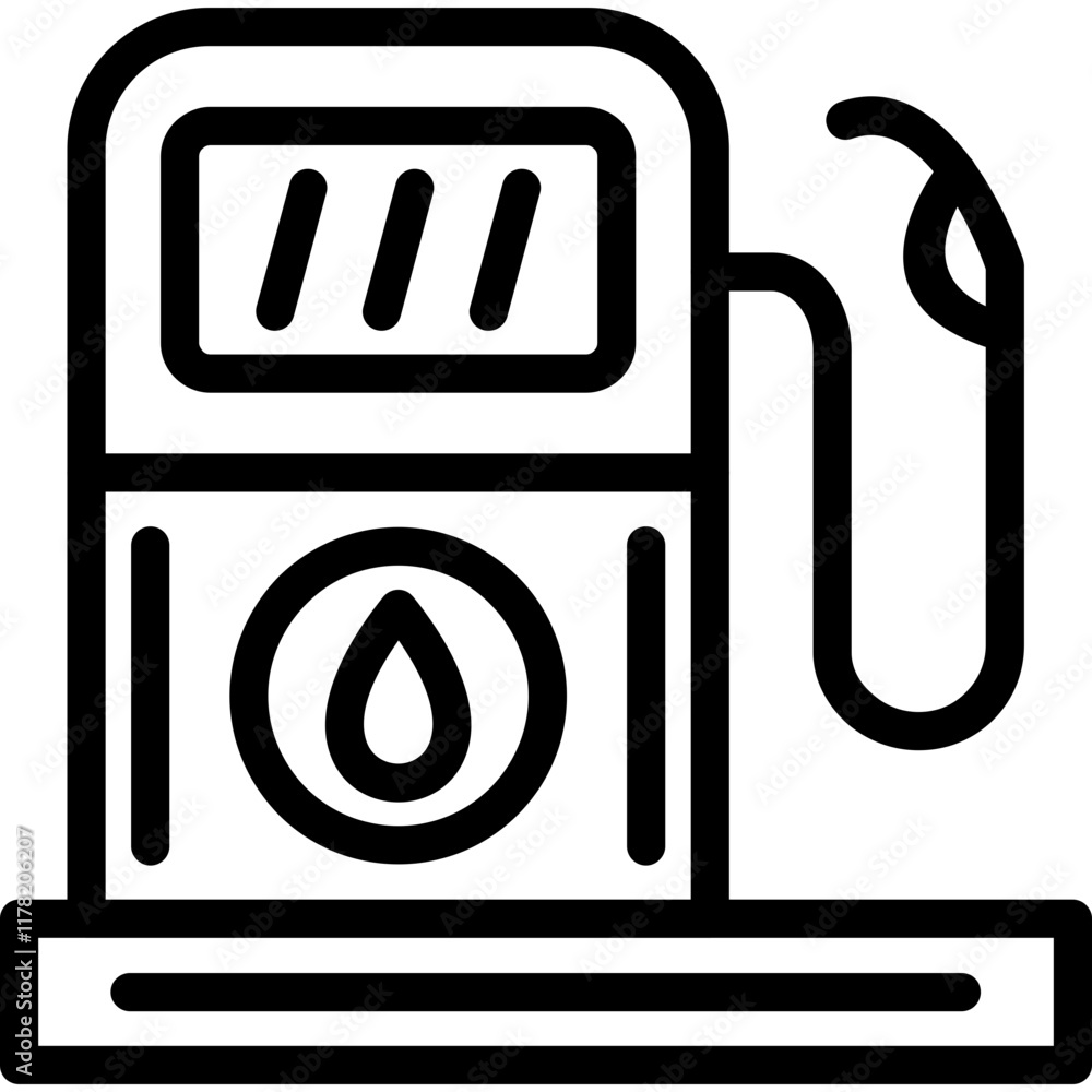 Gas Station Icon Gas Station Icon