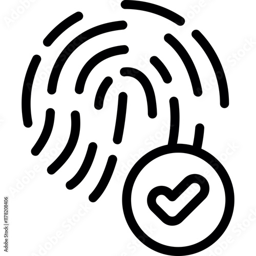Fingerprint Scanner Icon