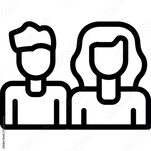 Immigrant Family Icon