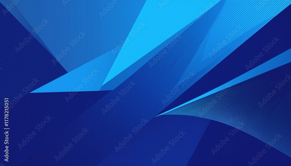 Obraz premium abstract background with blue modern geometric shape and line graphic design