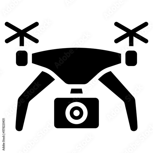 Drone Icon Element For Design