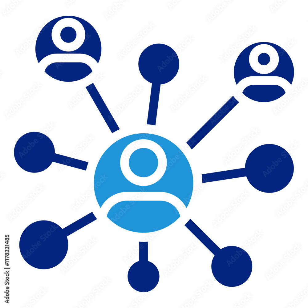 Networking Icon Element For Design Networking Icon Element For Design