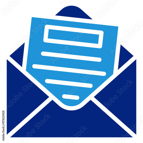 Invitation Icon Element For Design