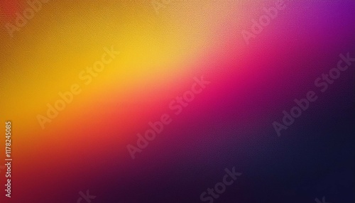 vivid colors noise texture on dark grainy background a vibrant color gradient of pink yellow magenta and purple for abstract header poster design