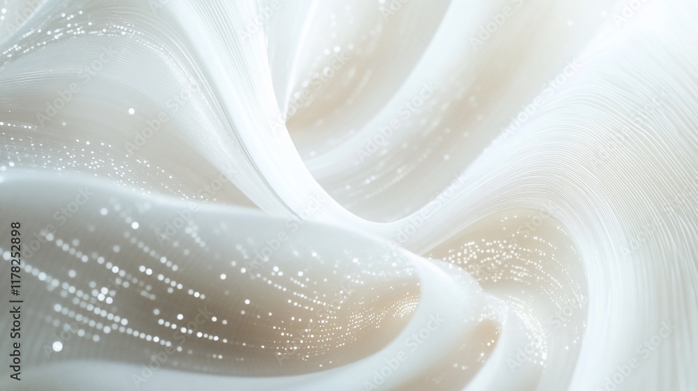 Abstract swirling white and beige pattern. Abstract swirling white and beige pattern.