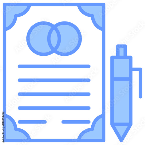 Wedding Contract Icon