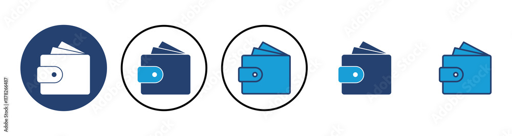 Wallet icon vector. wallet vector icon Wallet icon vector. wallet vector icon