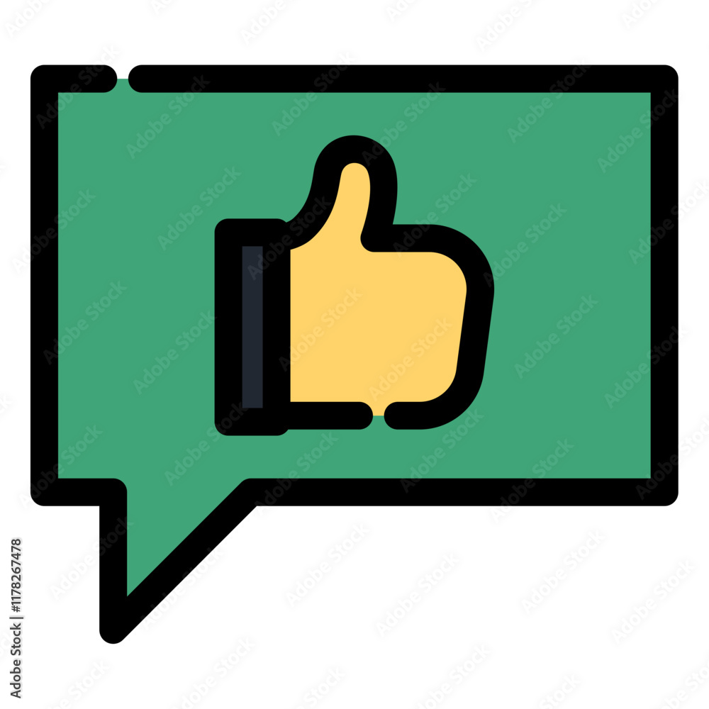 Obraz premium thumb up icon