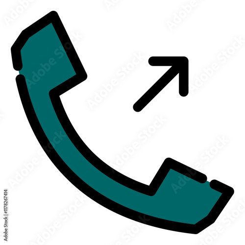 outgoing call icon