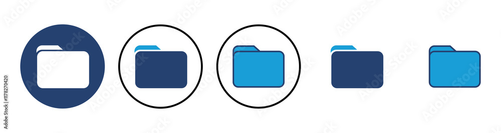 Folder icon vector. folder vector icon Folder icon vector. folder vector icon