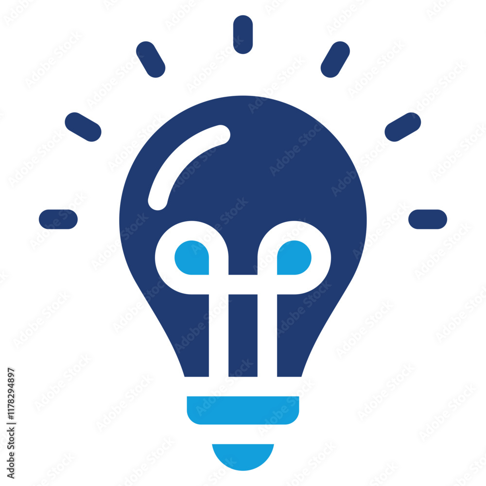 Lightbulb Icon Element For Design Lightbulb Icon Element For Design