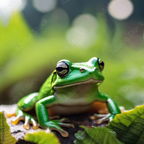 Frog Closeup photo