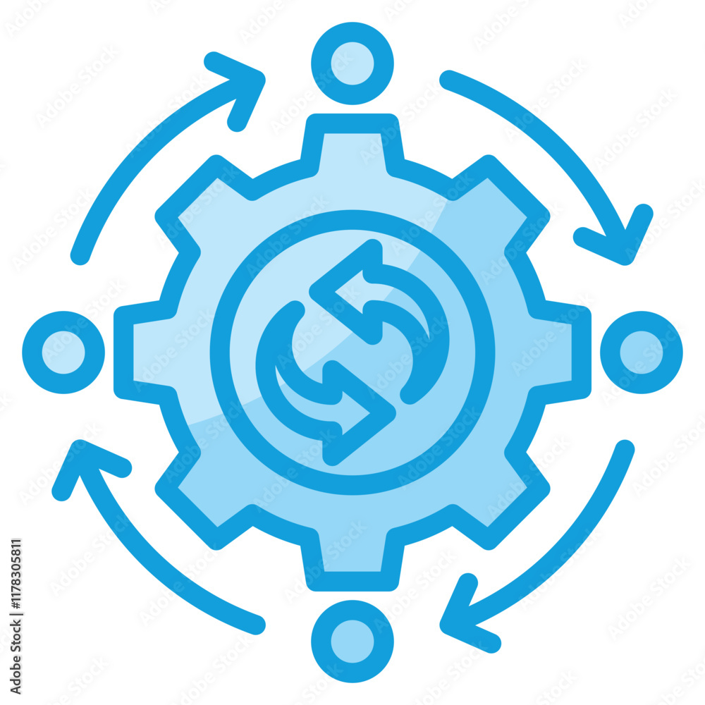 Change Management Icon Element For Design Change Management Icon Element For Design