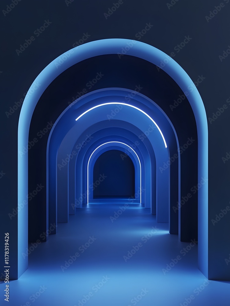 Fototapeta premium tunnel of light