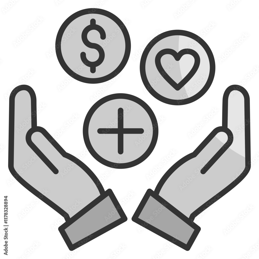 Employee Benefits Icon Element For Design Employee Benefits Icon Element For Design