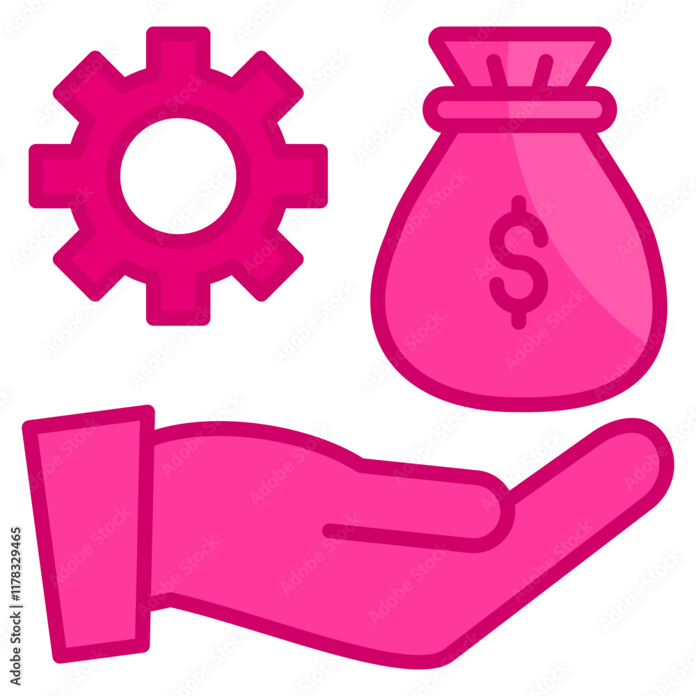 Payroll Management Icon Element For Design Payroll Management Icon Element For Design