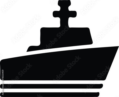 Boat icon vector isolated on white background for your web and mobile app design, Boat logo concept