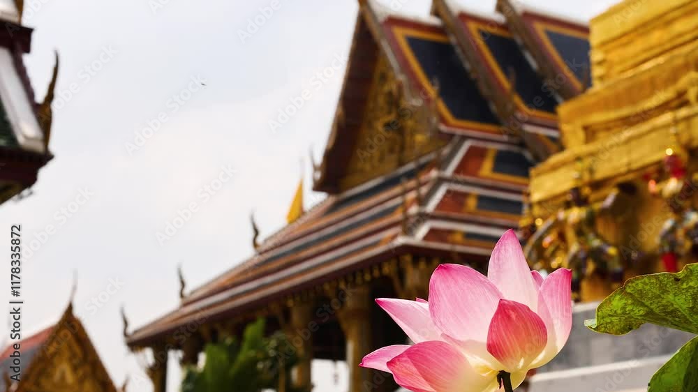 Lotus at Emerald Buddha Temple Lotus at Emerald Buddha Temple