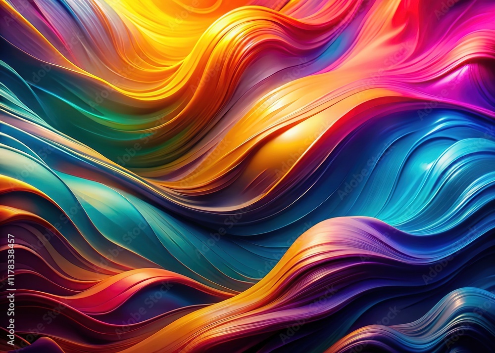 Abstract Liquid Flow - Dynamic Color Gradients Abstract Liquid Flow - Dynamic Color Gradients