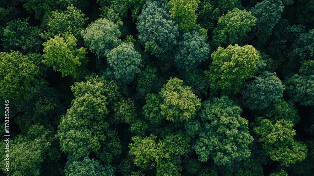 A lush green forest with many trees A lush green forest with many trees