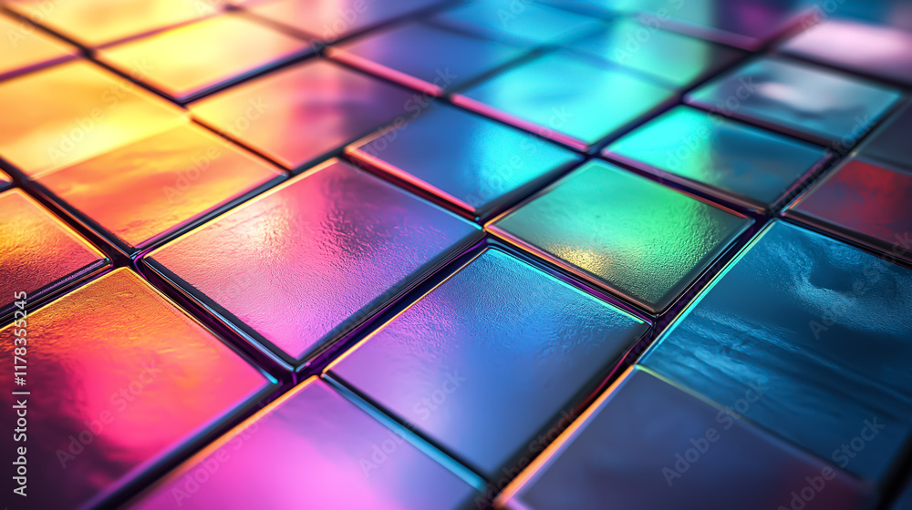 Modern geometric shapes with luminous lines and highlights background. Modern geometric shapes with luminous lines and highlights background.