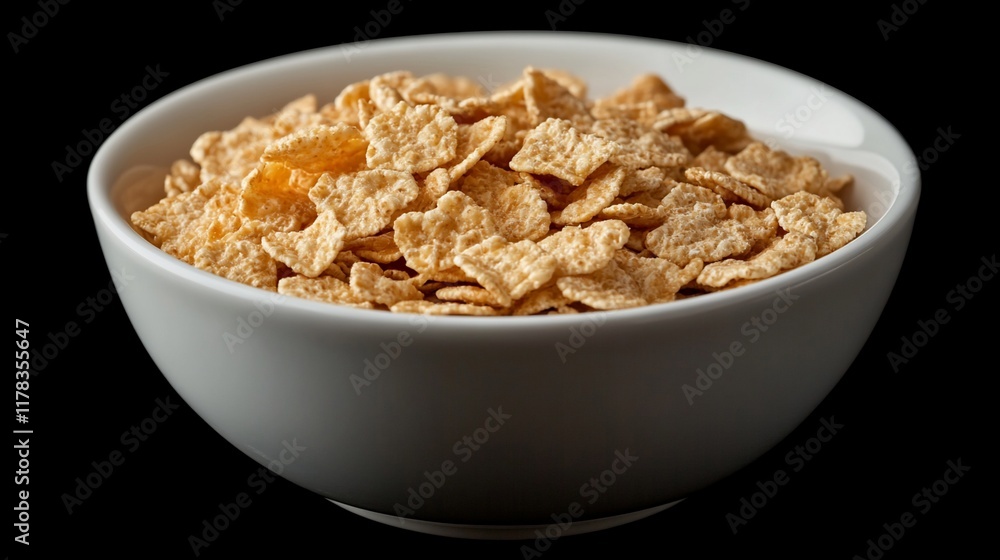 Cereal bowl, breakfast, food, kitchen, dark background, healthy, snack, image, advertising, photography Cereal bowl, breakfast, food, kitchen, dark background, healthy, snack, image, advertising, photography
