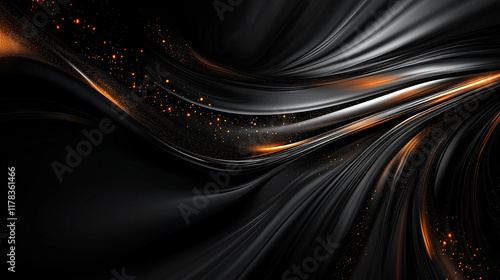 Wallpaper Mural dark Abstract Technology Background with computer Torontodigital.ca