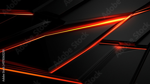 Wallpaper Mural dark Abstract Technology Background with computer Torontodigital.ca