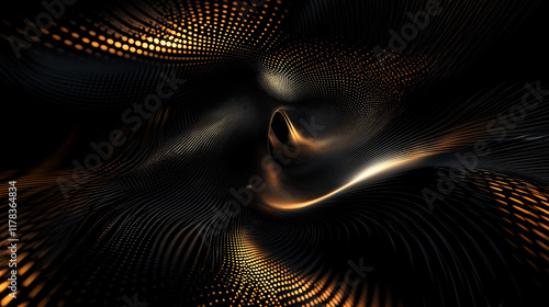 Wallpaper Mural dark Abstract Technology Background with computer Torontodigital.ca