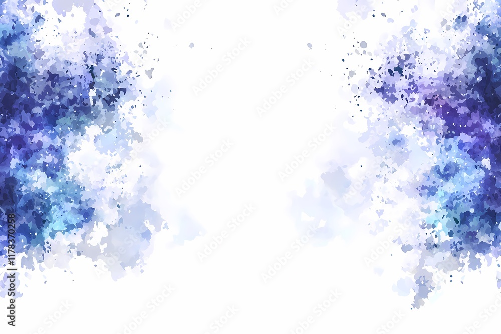 Abstract Blue and Purple Artistic Background with Soft Textures Abstract Blue and Purple Artistic Background with Soft Textures