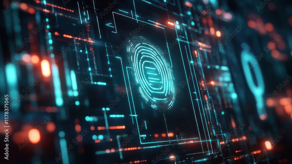 Cybersecurity Digital Fingerprint Authentication System Cybersecurity Digital Fingerprint Authentication System