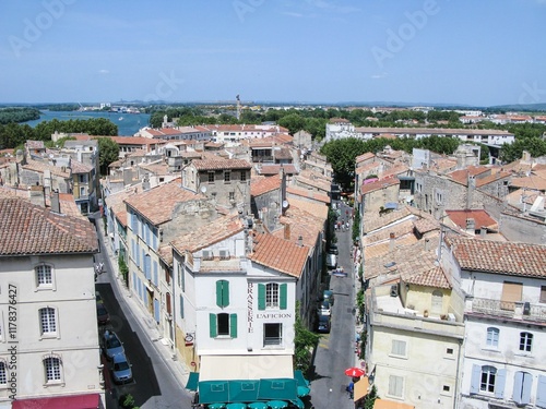 Photos Rooftop View of Arles City in France