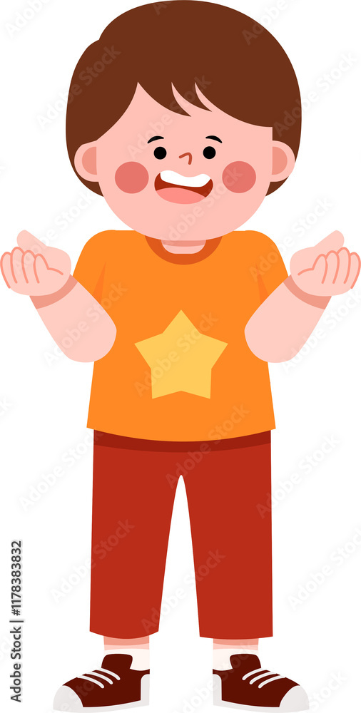 Joyful Kids Characters with Expressive Gestures for Presentations Joyful Kids Characters with Expressive Gestures for Presentations