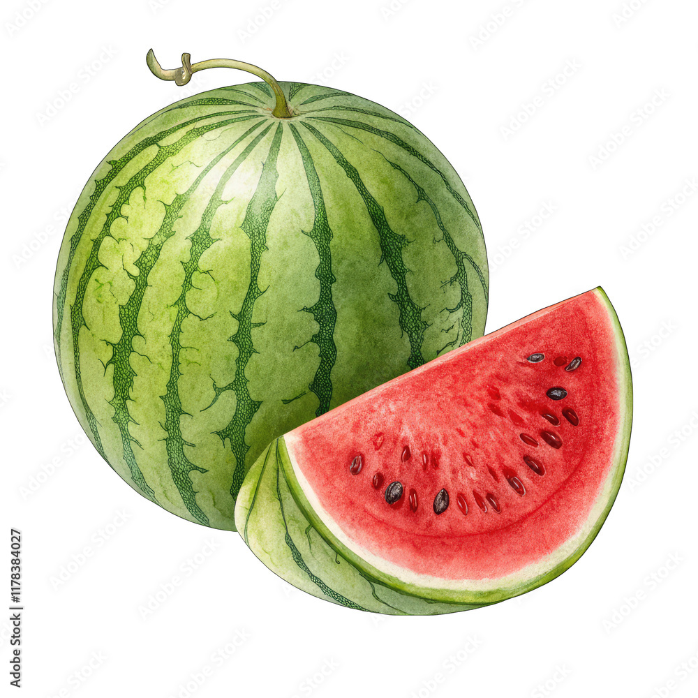 slice of watermelon slice of watermelon