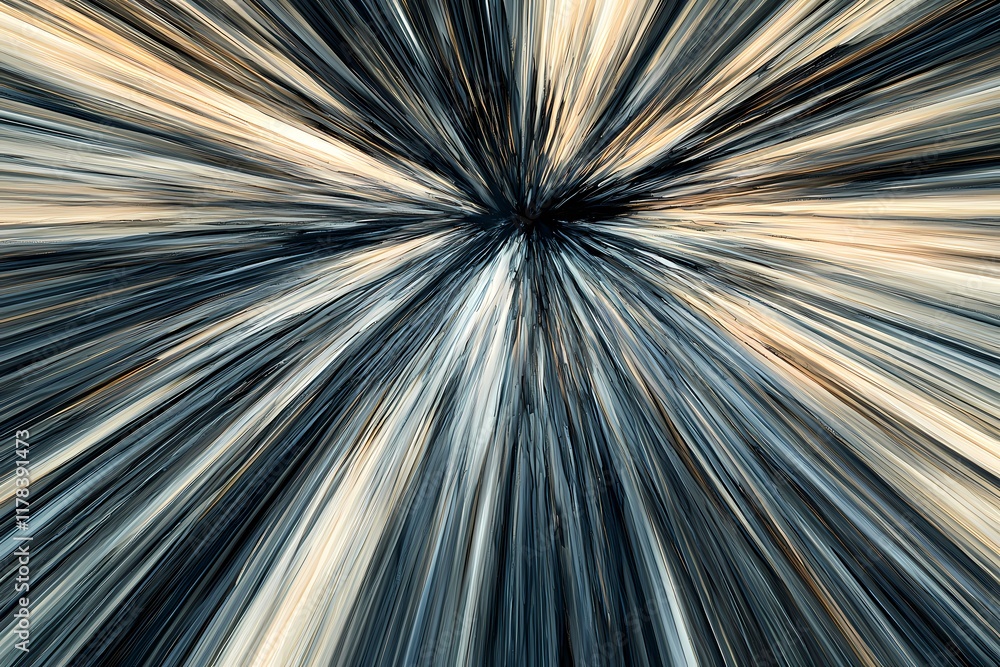 Fototapeta premium Dynamic Abstract Background with Radiating Lines and Impactful Energy